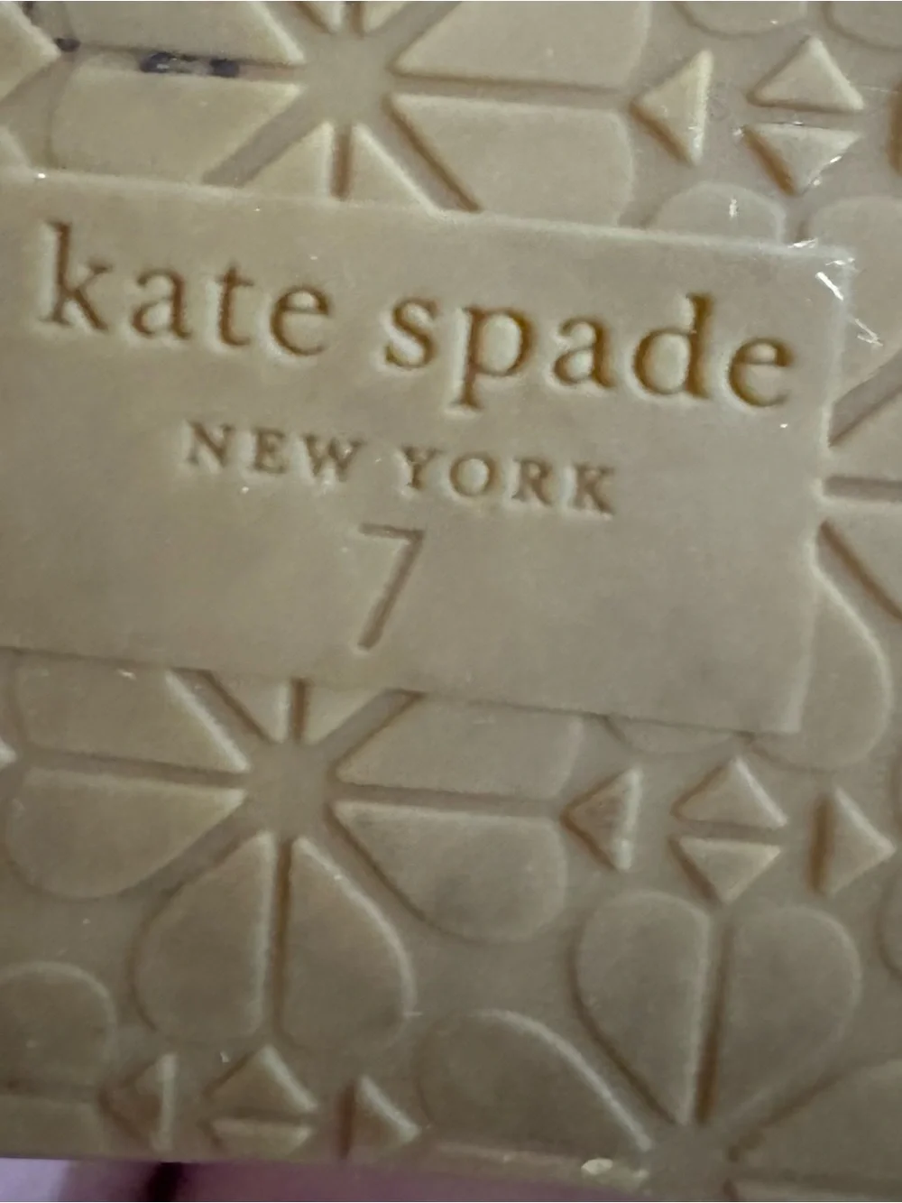 Kate Spade New York Mabel Platform Parchment Leather Sandals 7